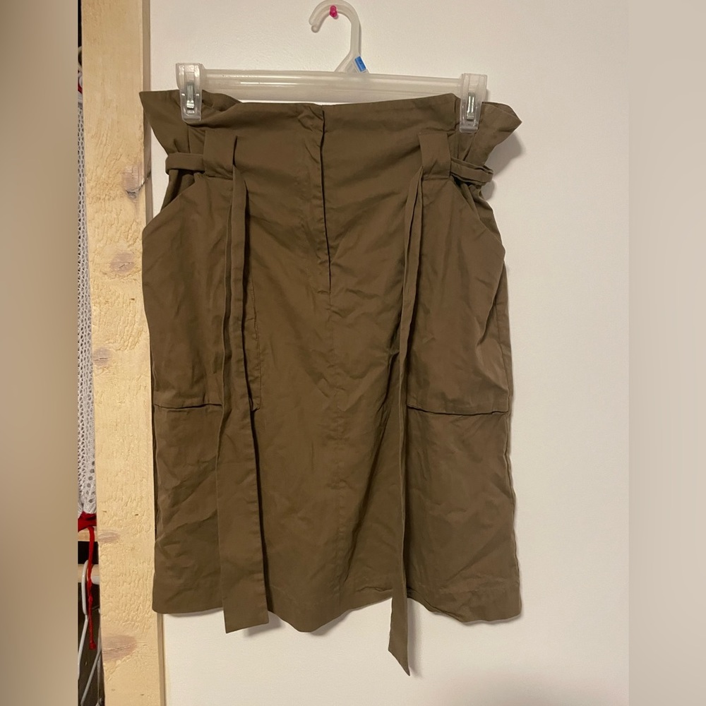 Khaki skirt